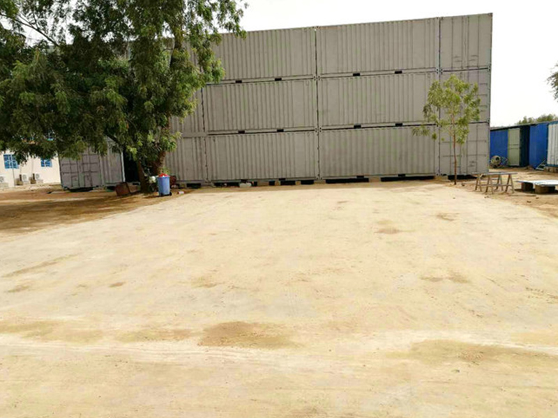 Solidification of national storage sites during rainy season near the equator