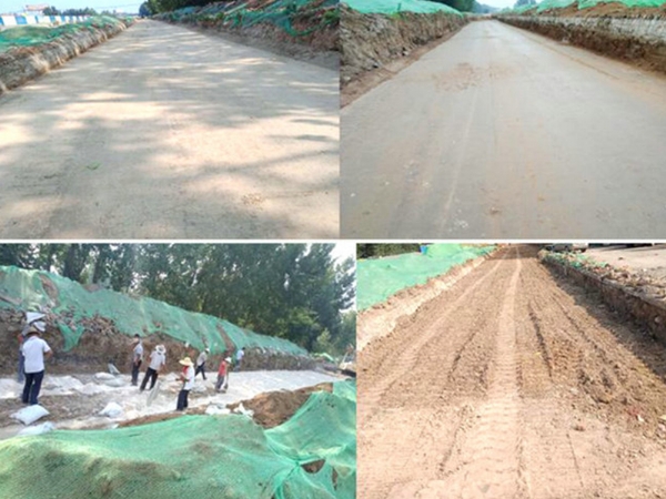 National road foundation construction in Rencheng District, Jining, Shandong