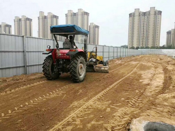 Henan Xinxiang Gymnasium road solidification