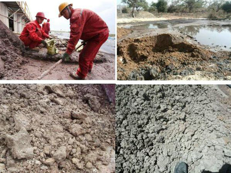 Mud solidification in Dagang Oilfield, Tianjin