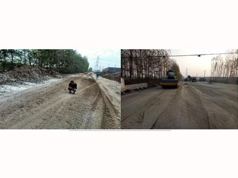 Bengbu, Anhui - Municipal road subgrade stabilization