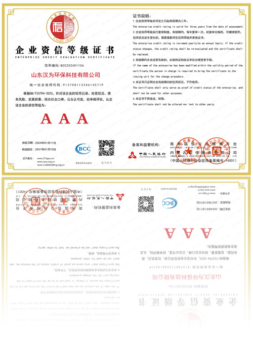 Enterprise credit rating AAA