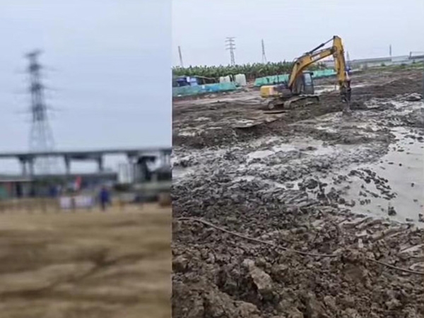 Soft Foundation Solidification of Nansha Power Grid in Guangzhou City, Guangdong Province