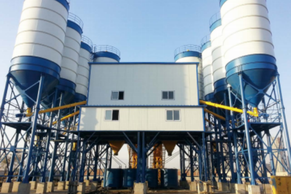 Commercial Concrete Mixing Station